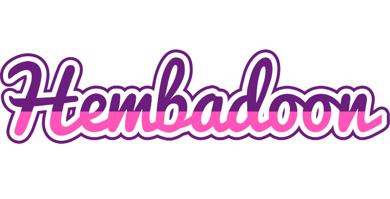 Hembadoon cheerful logo