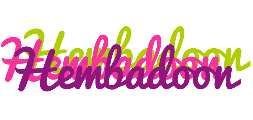 Hembadoon flowers logo
