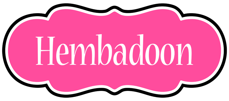 Hembadoon invitation logo