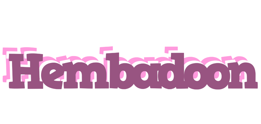 Hembadoon relaxing logo