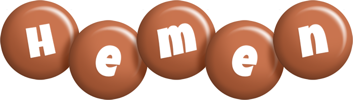 Hemen candy-brown logo