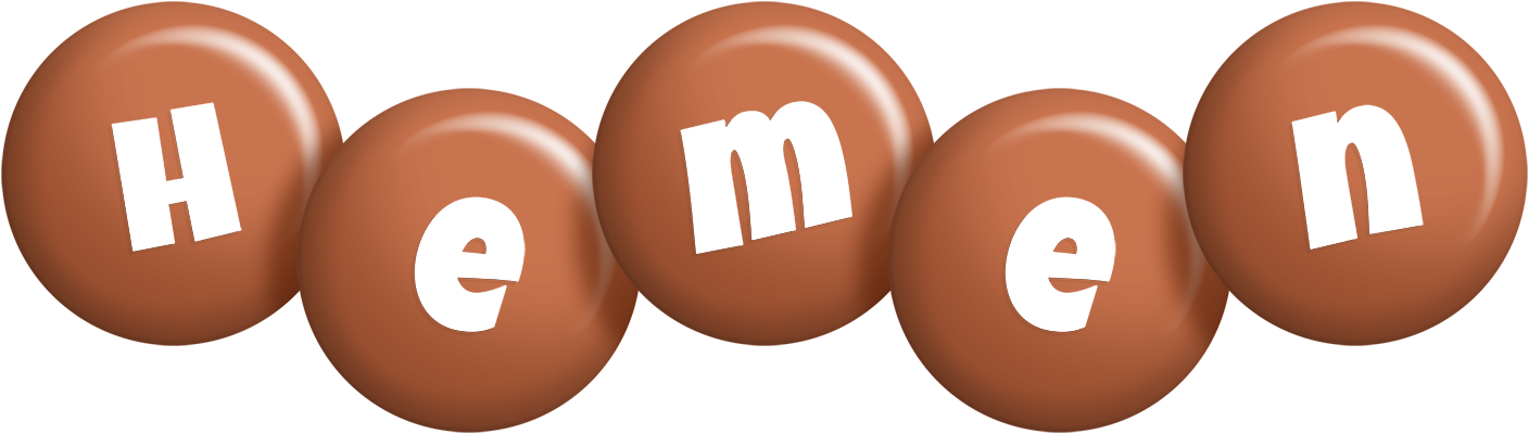 Hemen candy-brown logo