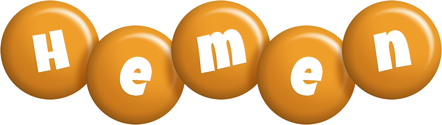 Hemen candy-orange logo