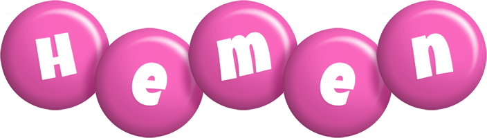 Hemen candy-pink logo