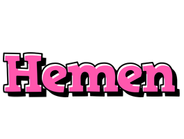 Hemen girlish logo