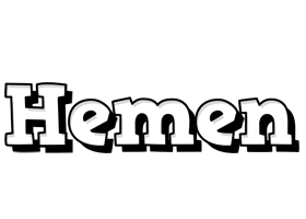 Hemen snowing logo