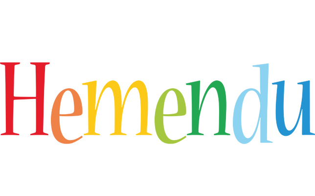 Hemendu birthday logo
