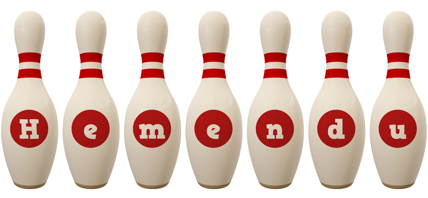 Hemendu bowling-pin logo