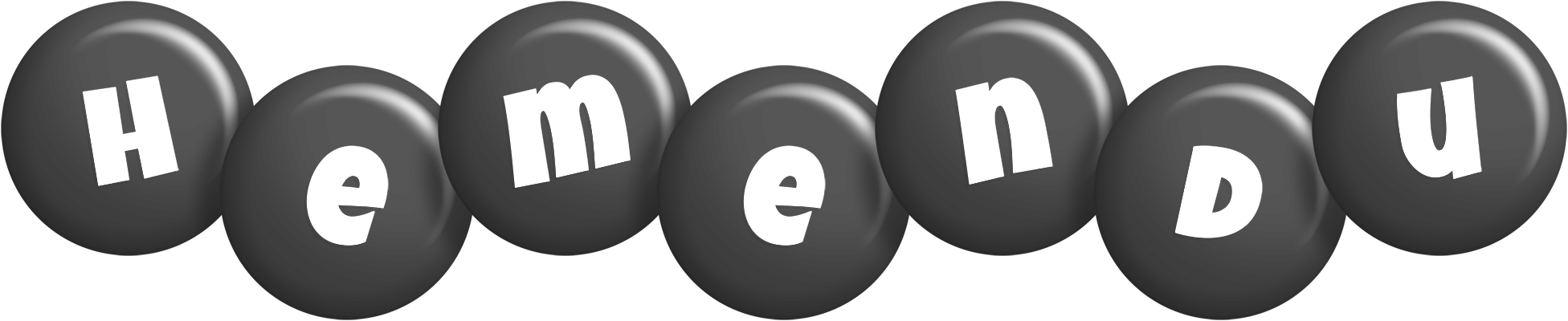 Hemendu candy-black logo