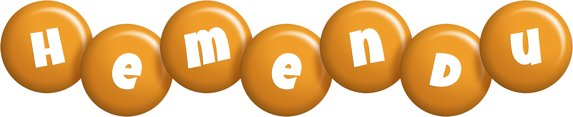 Hemendu candy-orange logo
