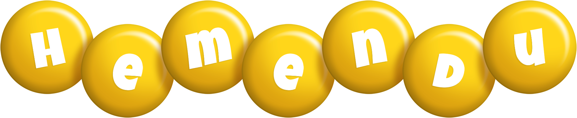 Hemendu candy-yellow logo