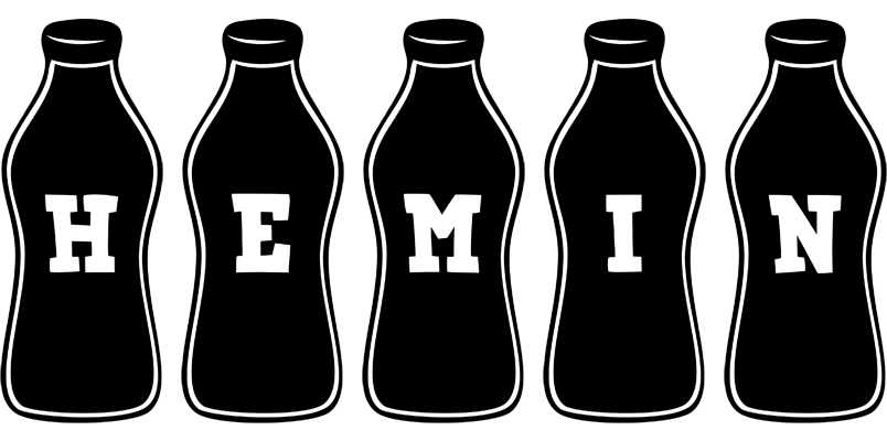 Hemin bottle logo