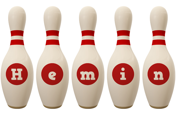 Hemin bowling-pin logo