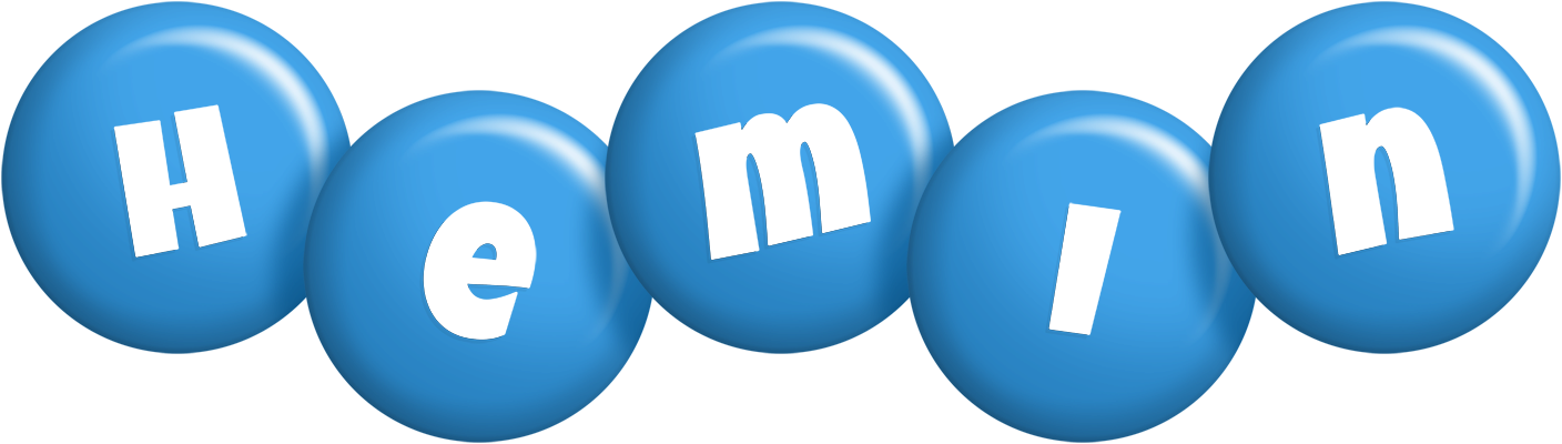 Hemin candy-blue logo
