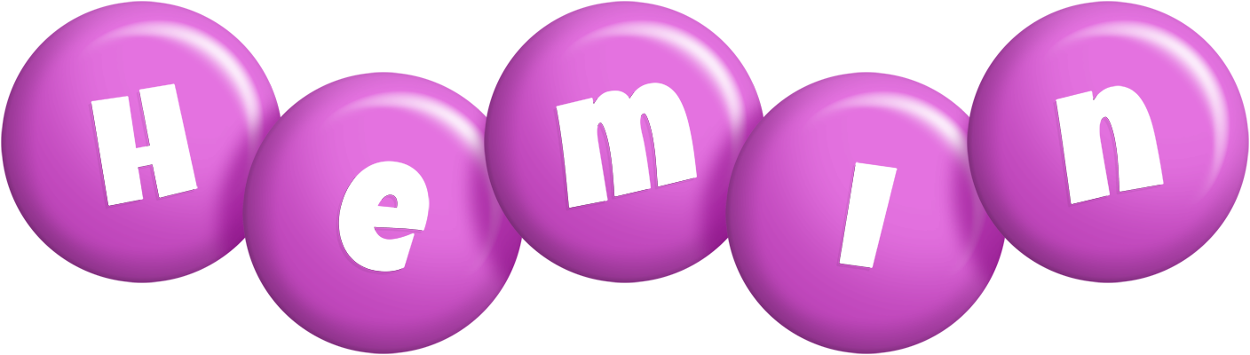 Hemin candy-purple logo