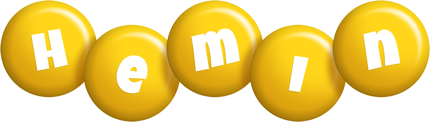 Hemin candy-yellow logo