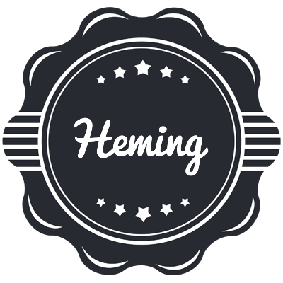 Heming badge logo