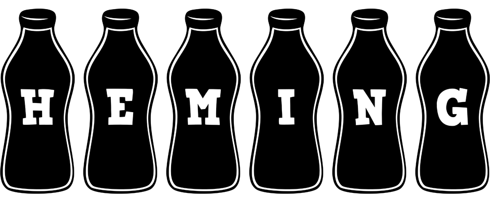 Heming bottle logo
