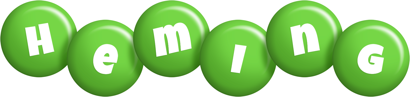Heming candy-green logo