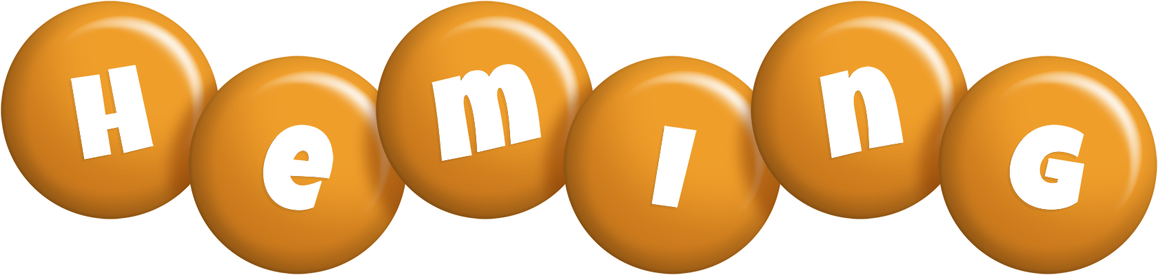 Heming candy-orange logo