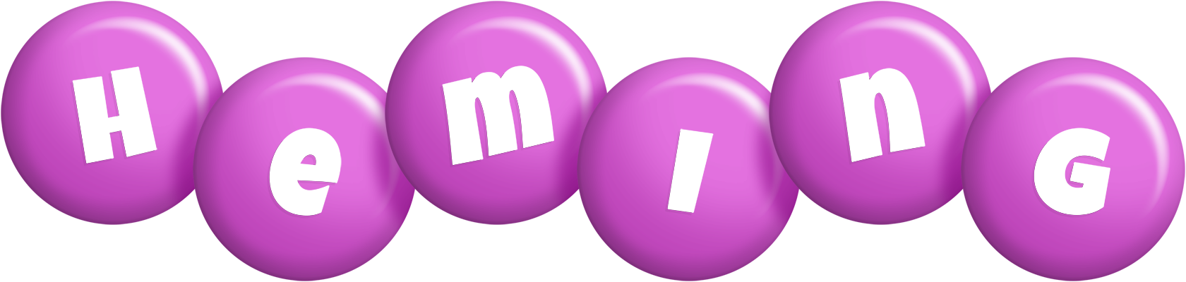 Heming candy-purple logo