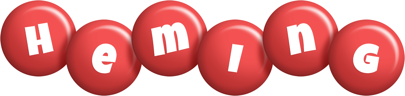Heming candy-red logo