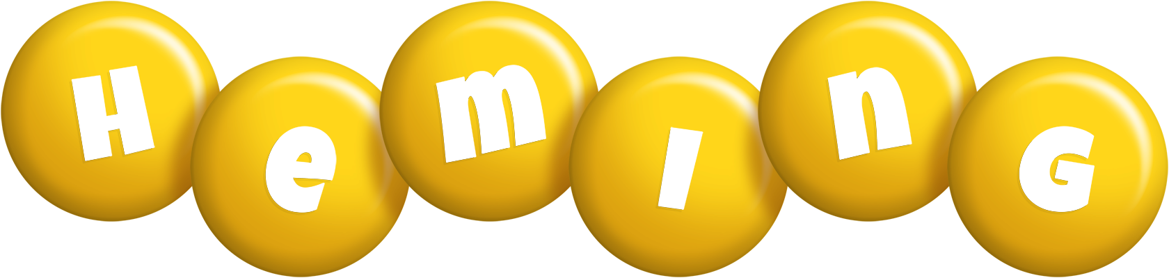 Heming candy-yellow logo