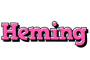 Heming girlish logo