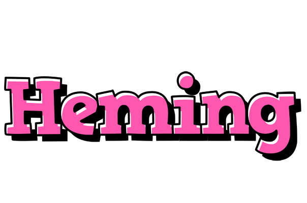 Heming girlish logo
