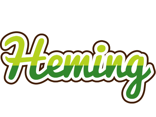 Heming golfing logo