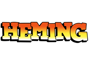 Heming sunset logo