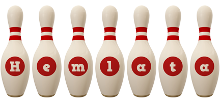 Hemlata bowling-pin logo