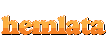 Hemlata orange logo