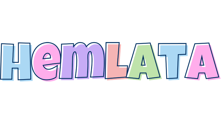 Hemlata pastel logo
