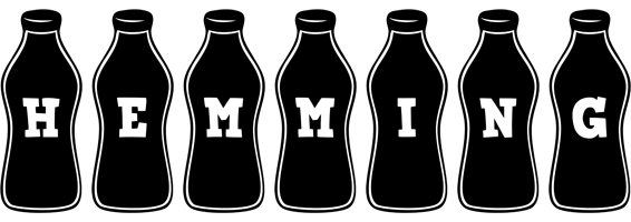 Hemming bottle logo