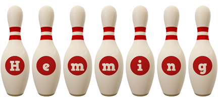 Hemming bowling-pin logo