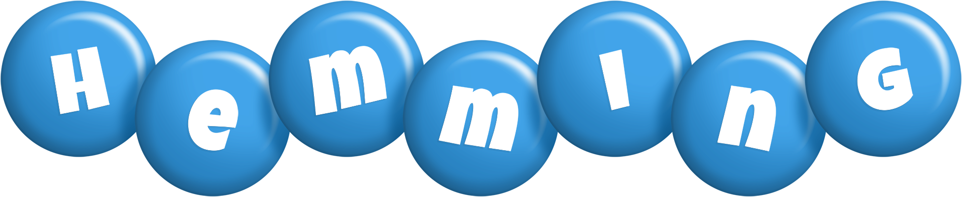 Hemming candy-blue logo