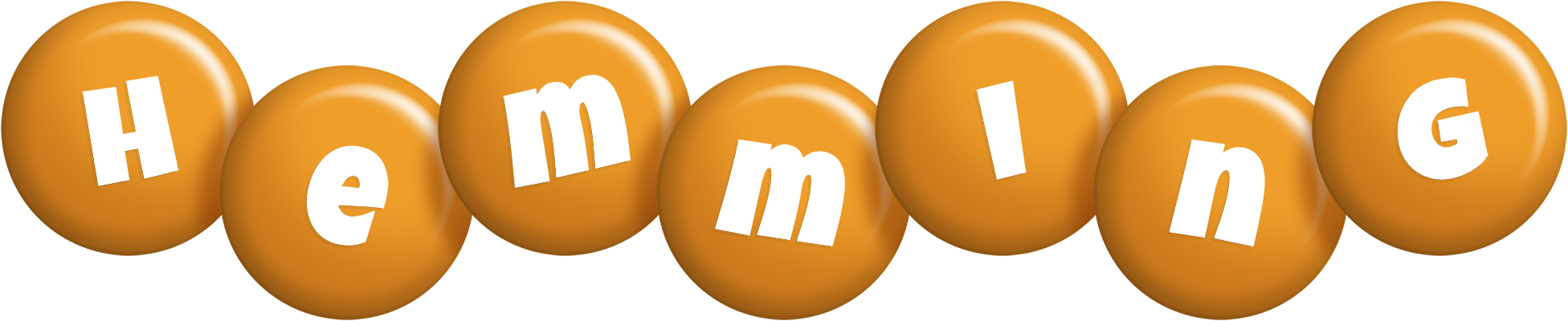 Hemming candy-orange logo