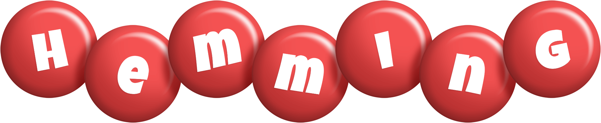 Hemming candy-red logo