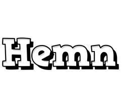 Hemn snowing logo