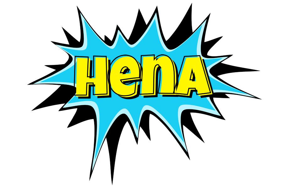 Hena amazing logo