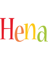 Hena birthday logo