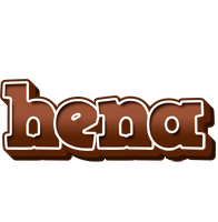 Hena brownie logo