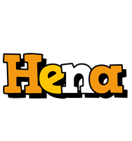 Hena cartoon logo