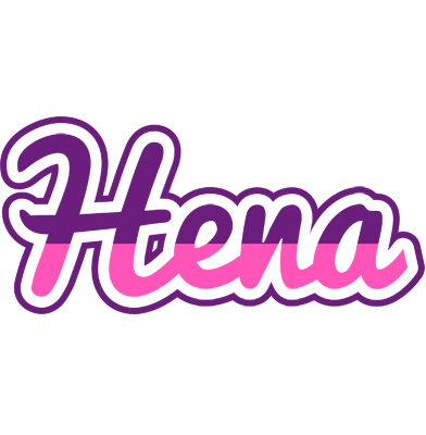 Hena cheerful logo