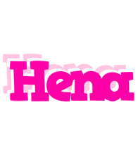 Hena dancing logo