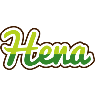 Hena golfing logo
