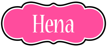 Hena invitation logo