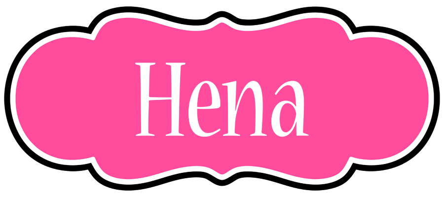 Hena invitation logo