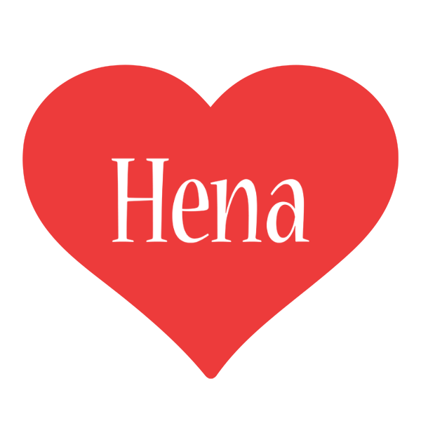 Hena love logo